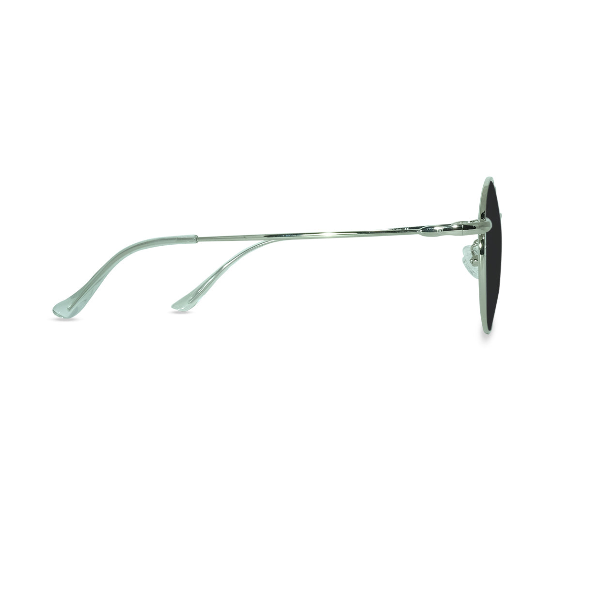 Environmentally friendly glasses in Silver and Black / Sun