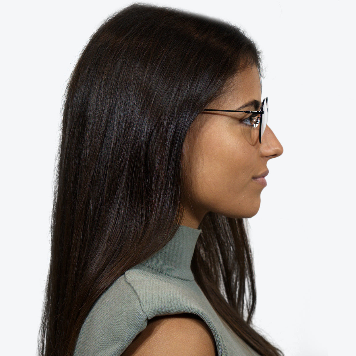 Environmentally friendly glasses in Black / Blue Light