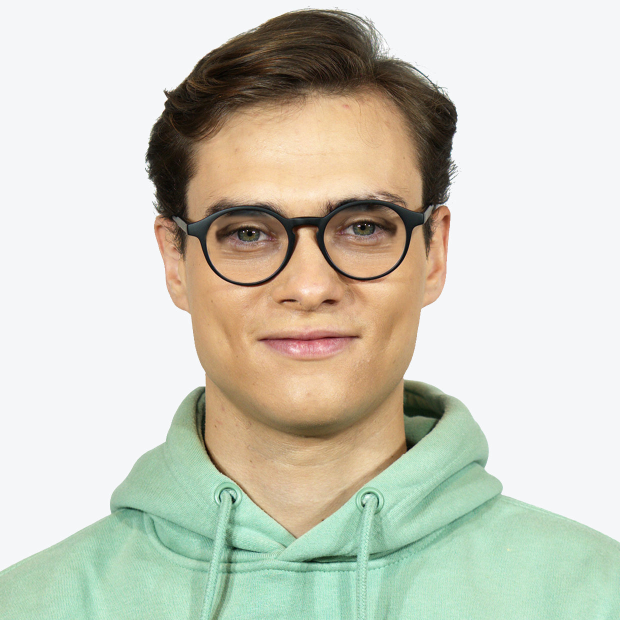 Affordable eco friendly glasses Black / Blue Light