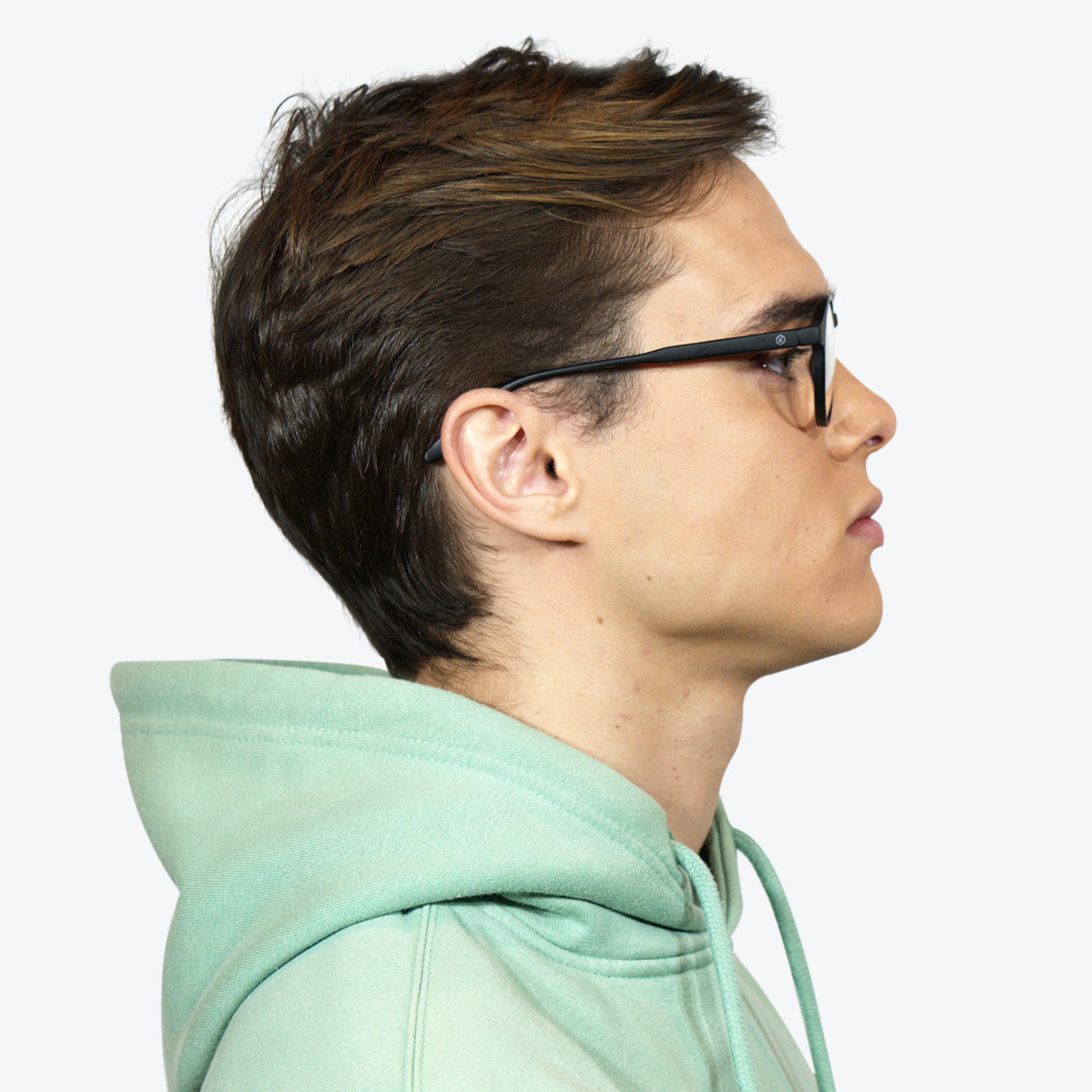 Affordable eco friendly glasses Black / Blue Light