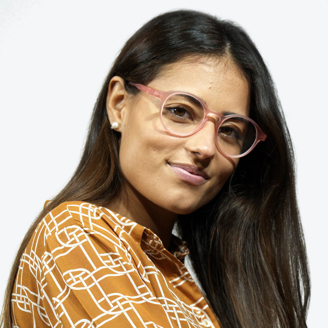 Affordable eco friendly glasses Pink / Blue Light