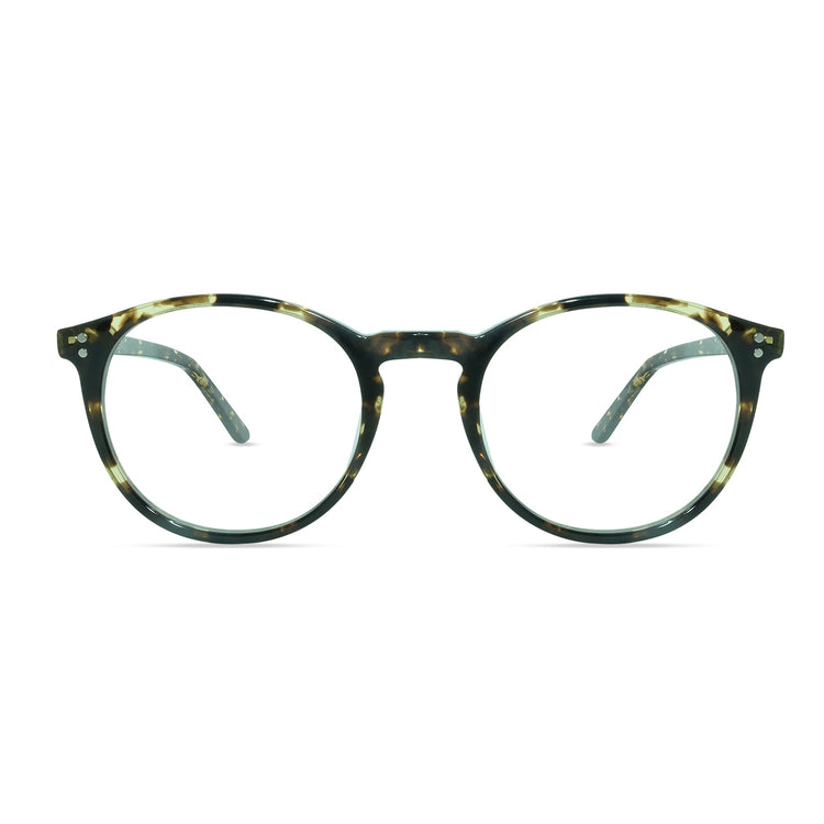 Premium Khaki Tortoise Acetate Material / Blue Light