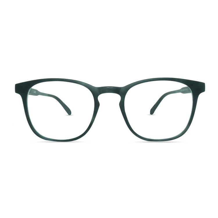 Fashionable Glasses in Black / Blue Light