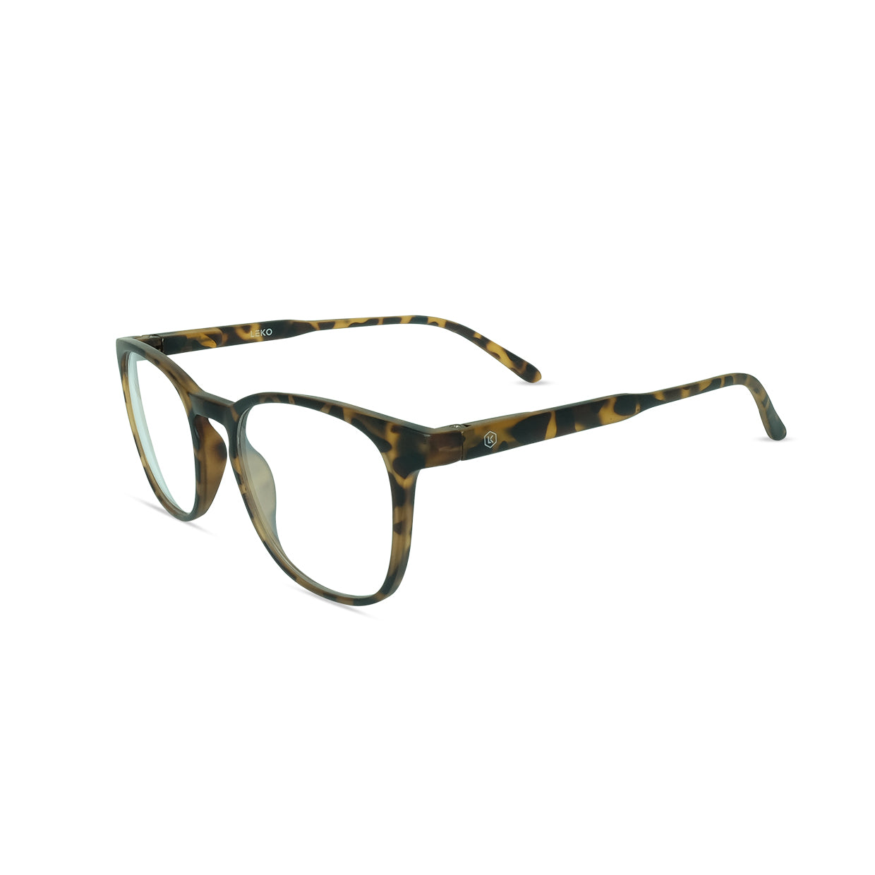 Fashionable Glasses in Tortoise / Blue Light