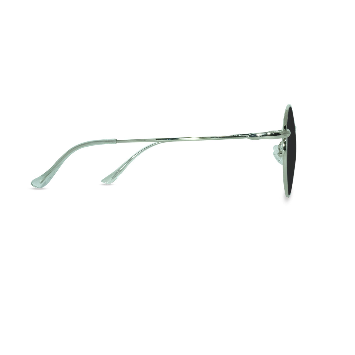 Environmentally friendly glasses in Silver and Black / Sun