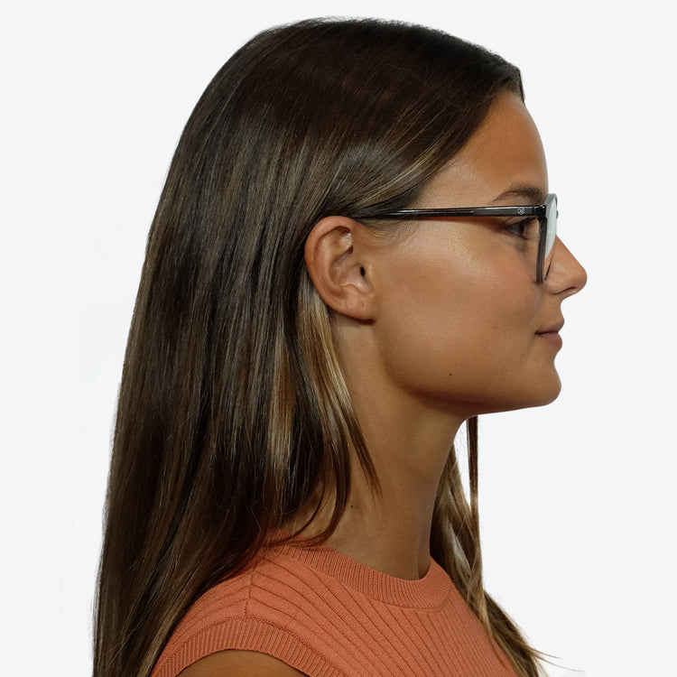 Eco Friendly Glasses in Coal Grey / Blue Light