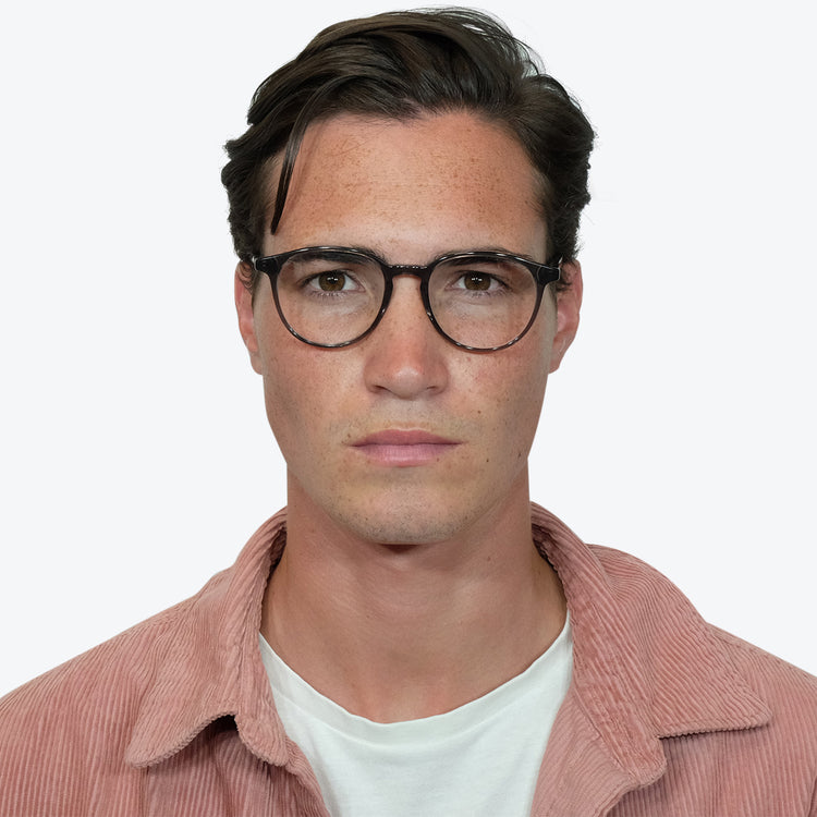 Eco Friendly Glasses in Coal Grey / Blue Light