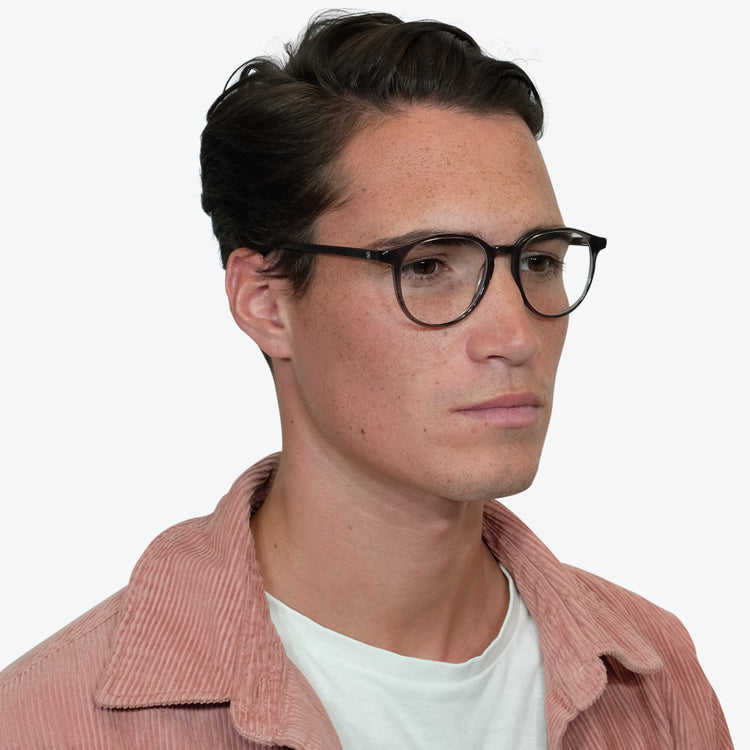 Eco Friendly Glasses in Coal Grey / Blue Light