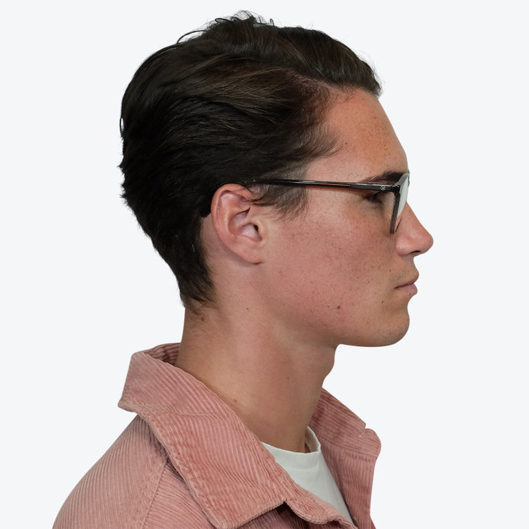 Eco Friendly Glasses in Coal Grey / Blue Light