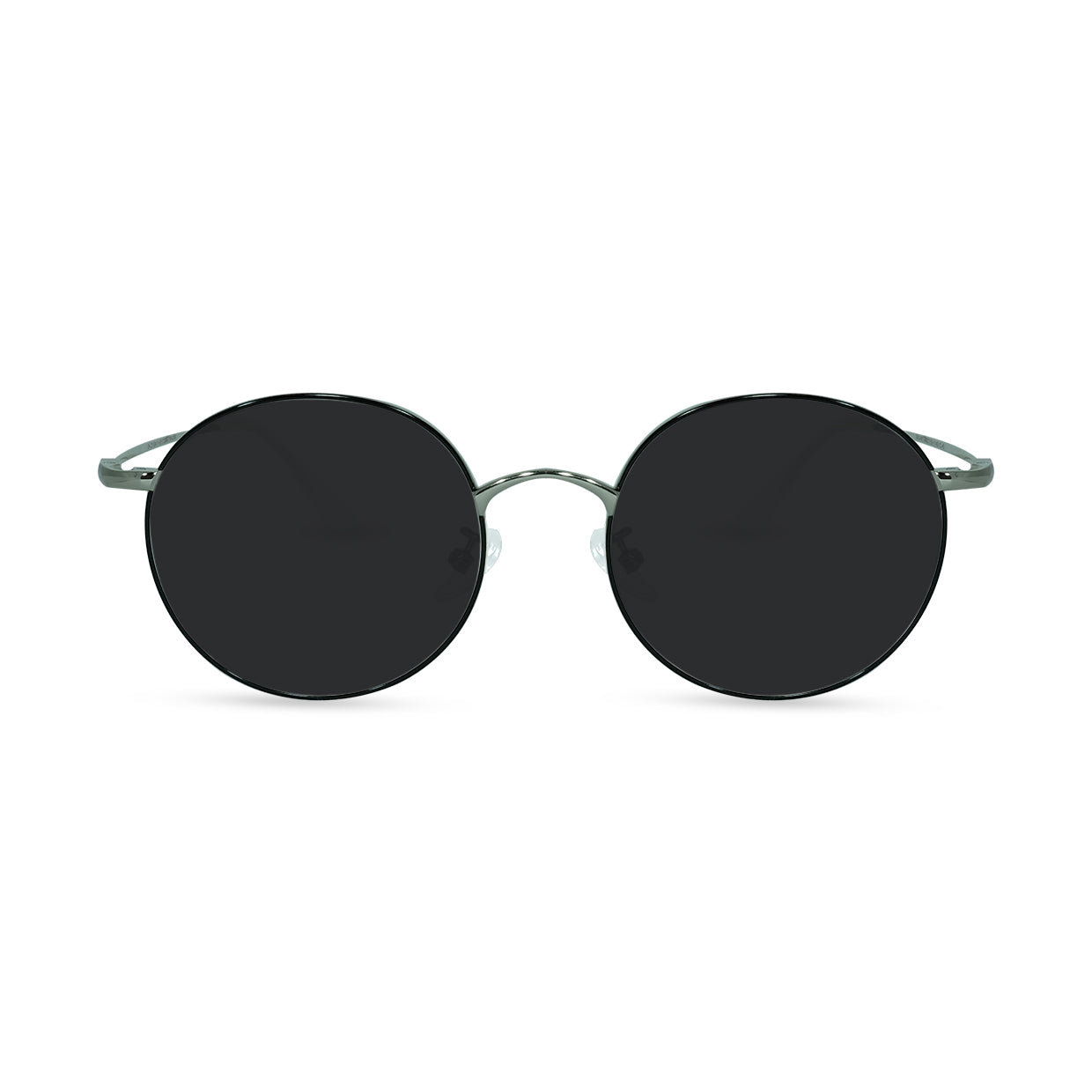 Environmentally friendly glasses in Silver and Black / Sun