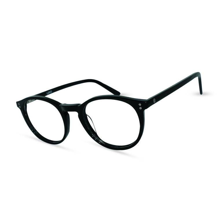 Premium Black Acetate Material / Blue Light