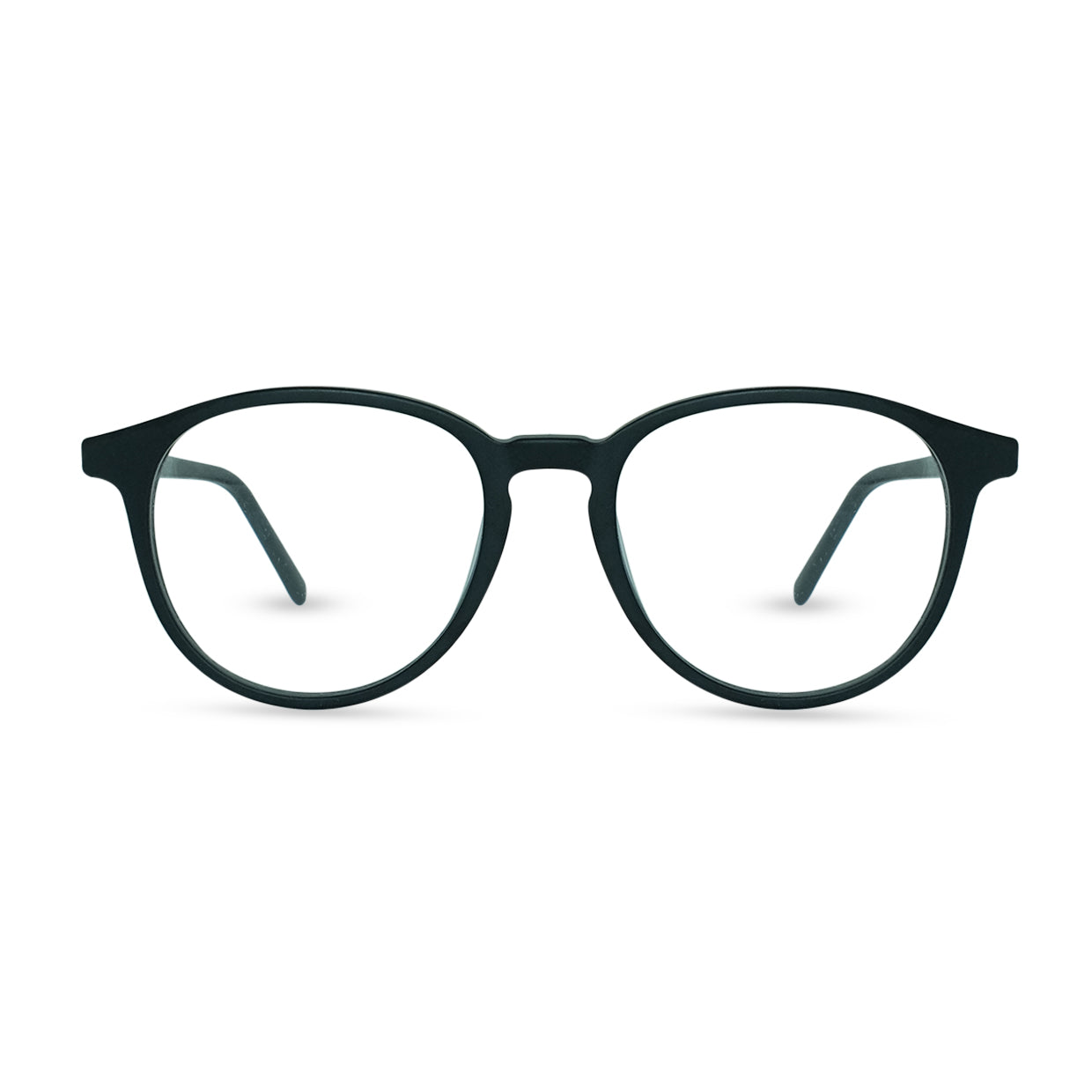 Eco Friendly Glasses in Matte Black / Blue Light