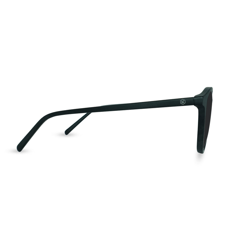 Eco Friendly Glasses in Matte Black / Sun