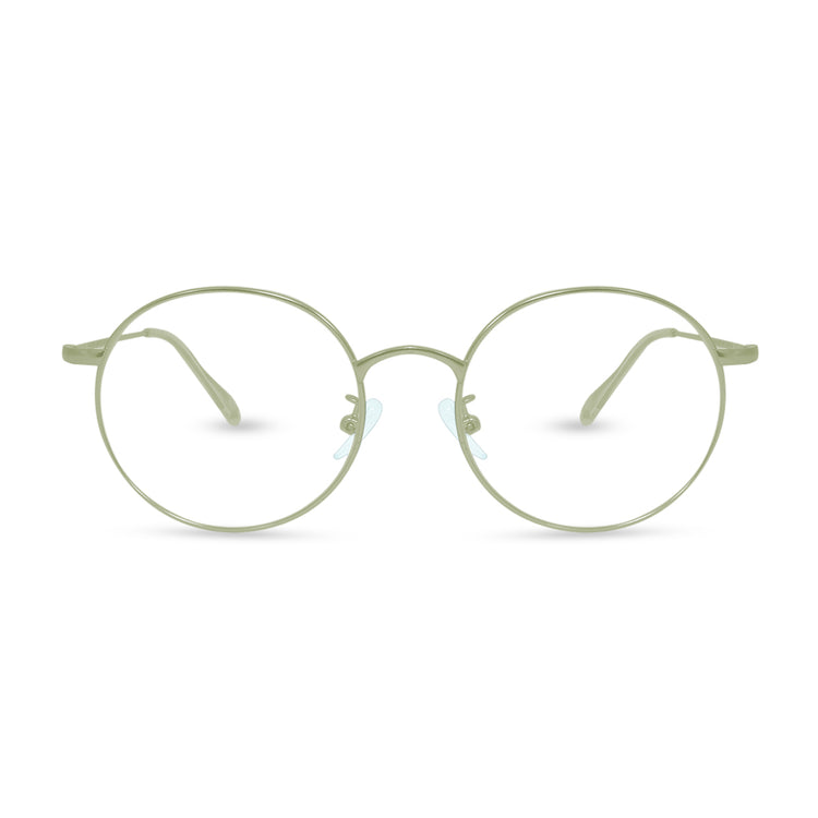 Environmentally friendly glasses in Gold / Blue Light
