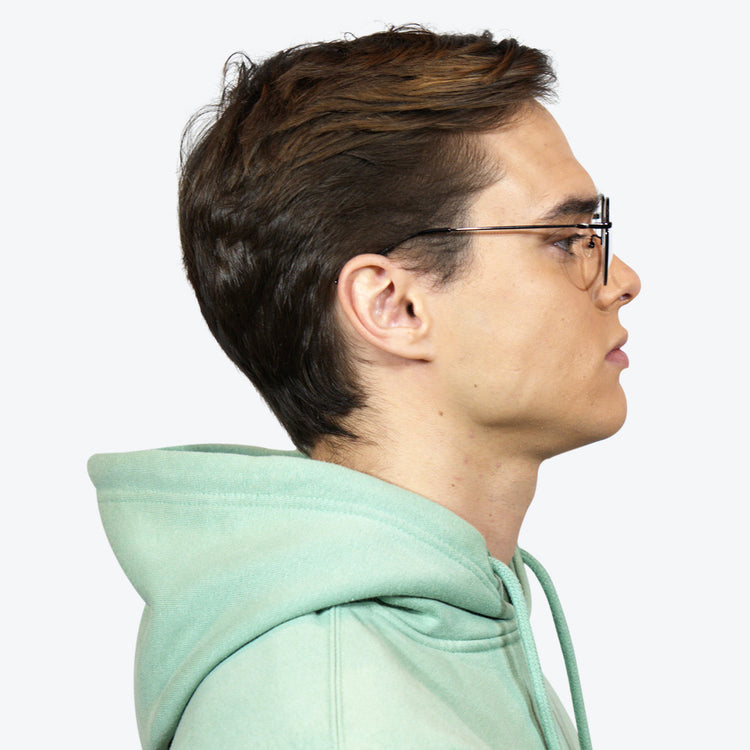 Environmentally friendly glasses in Black / Blue Light