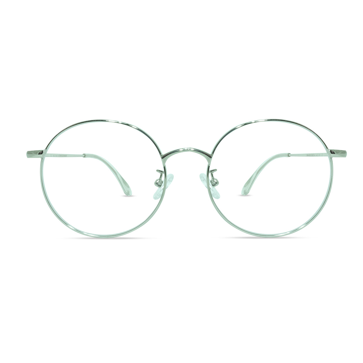 Environmentally friendly glasses in Silver / Blue Light