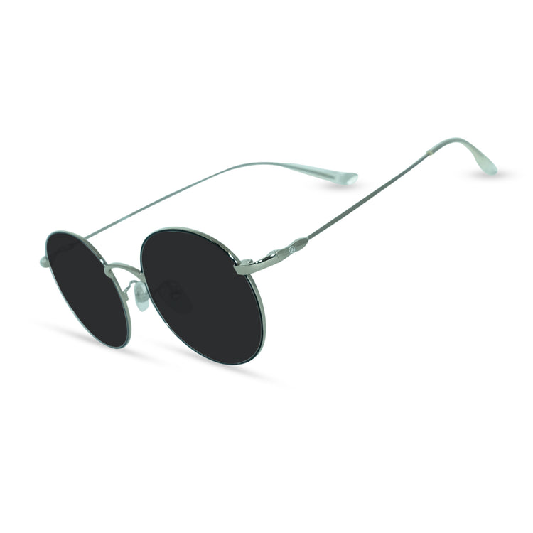 Environmentally friendly glasses in Silver and Black / Sun