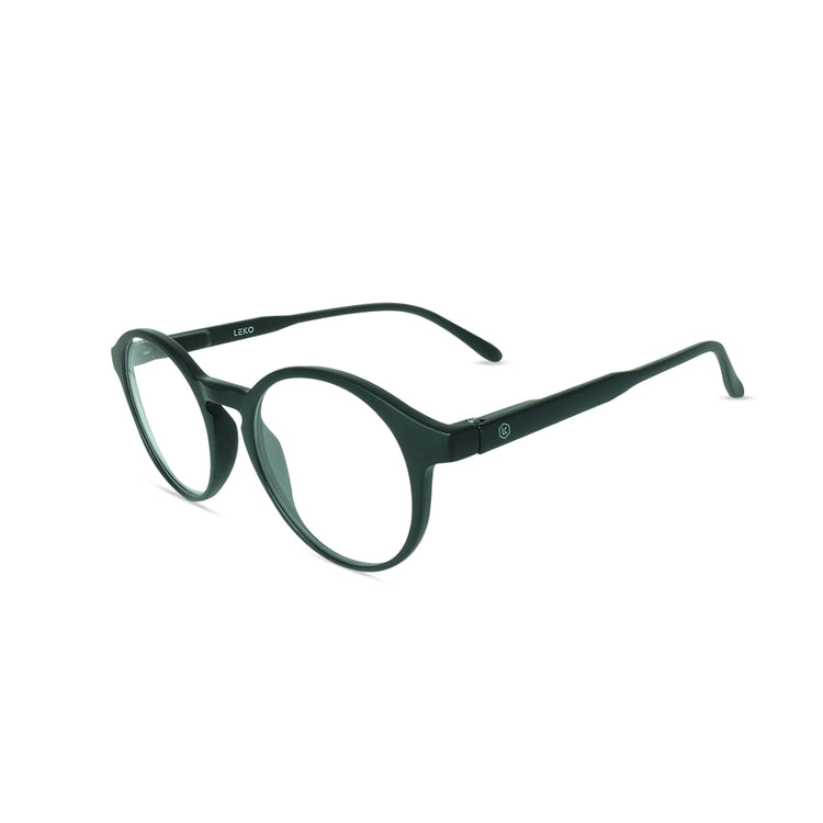Affordable eco friendly glasses Black / Blue Light