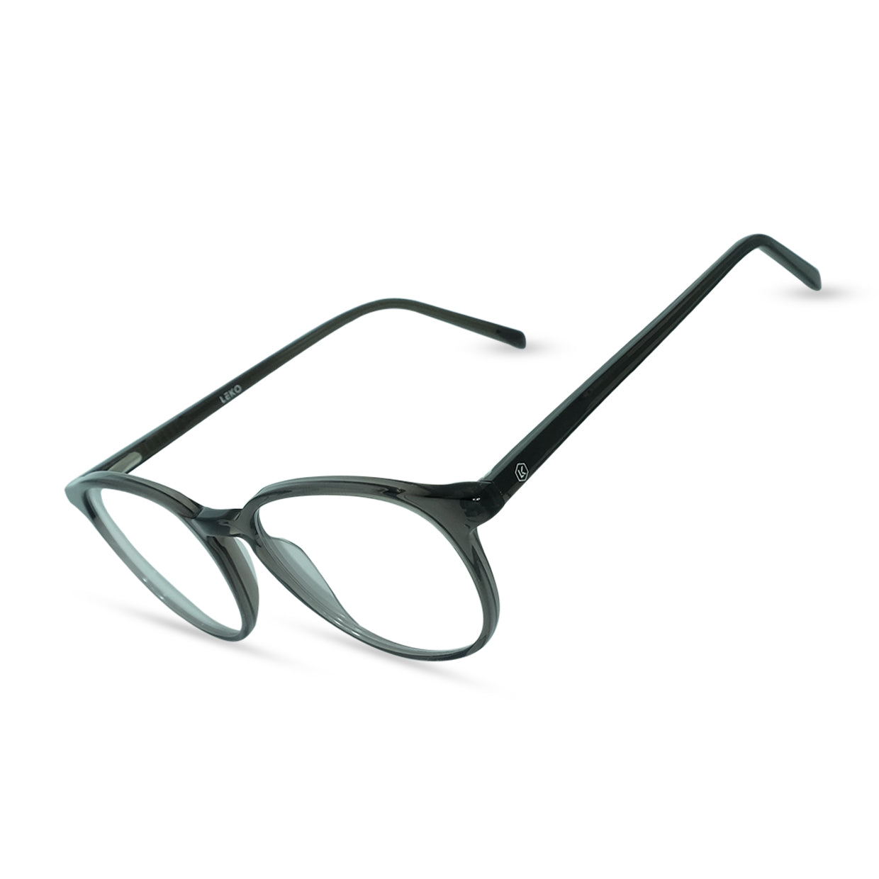 Eco Friendly Glasses in Coal Grey / Blue Light
